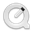 QuickTimePlayer White Icon 32x32 png